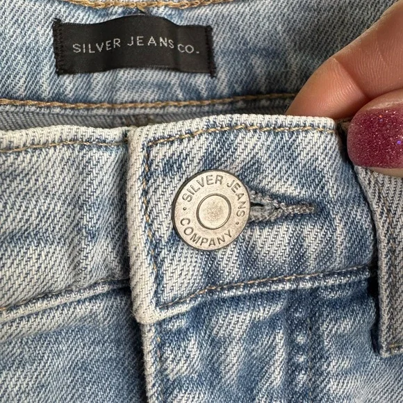 Silver Jeans Co. Light Blue Denim Skirt - Picture 8 of 12